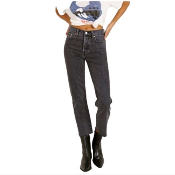 LEVI'S Wedgie Skinny Jeans in Ravens Wing Size 28 - Picture 3 of 16